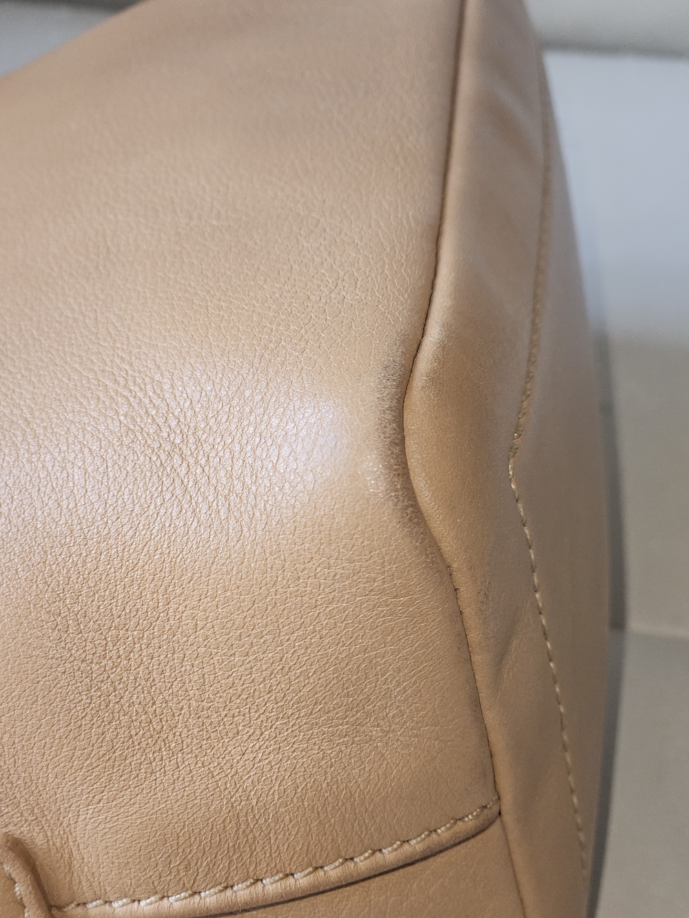 Vintage Coach Tan Leather Shoulder Hobo Bag - Picture 13 of 16